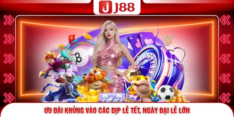 Ưu đãi khủng vào các dịp lễ tết, ngày đại lễ lớn